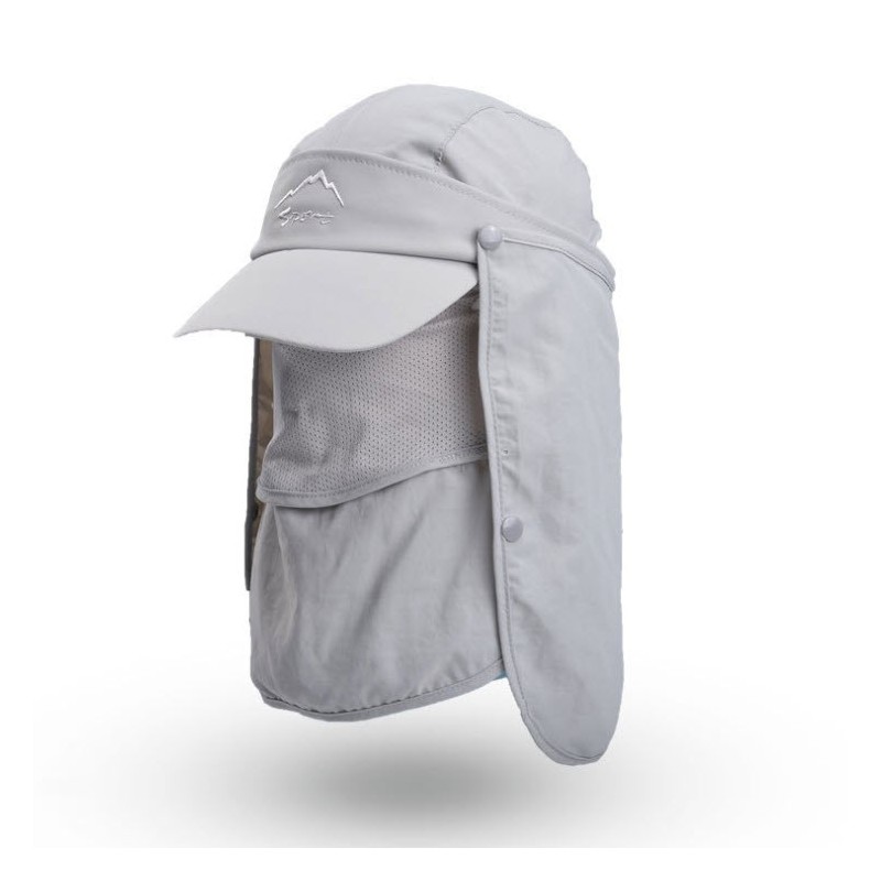 Jumper Kids หมวกกันแดด 360 องศา กันความร้อน พร้อมผ้าปิดหน้า สวมใส่ได้หลายแบบ อากาศถ่ายเทได้ดี