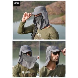 Jumper Kids หมวกกันแดด 360 องศา กันความร้อน พร้อมผ้าปิดหน้า สวมใส่ได้หลายแบบ อากาศถ่ายเทได้ดี