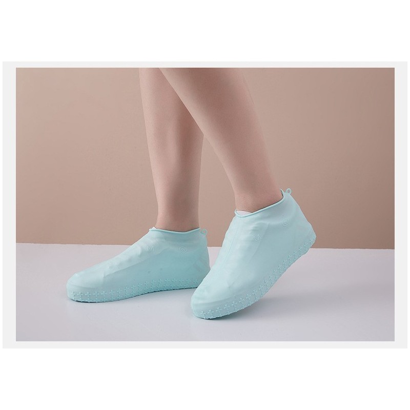 Jumper Kids ซิลิโคนรองเท้ากันฝน  Rain Cusodie ที่คลุมรองเท้า พร้อมพื้นยางกันลื่น