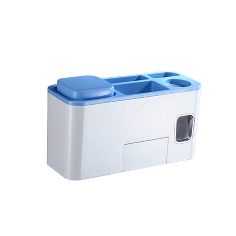 Jumper Kids ที่แขวนแปรงสีฟัน ที่บีบยาสีฟันอัตโนมัติ พร้อมแก้ว ติดตั้งง่ายไม่ต้องเจาะผนัง