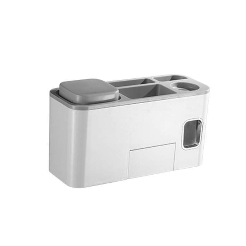 Jumper Kids ที่แขวนแปรงสีฟัน ที่บีบยาสีฟันอัตโนมัติ พร้อมแก้ว ติดตั้งง่ายไม่ต้องเจาะผนัง