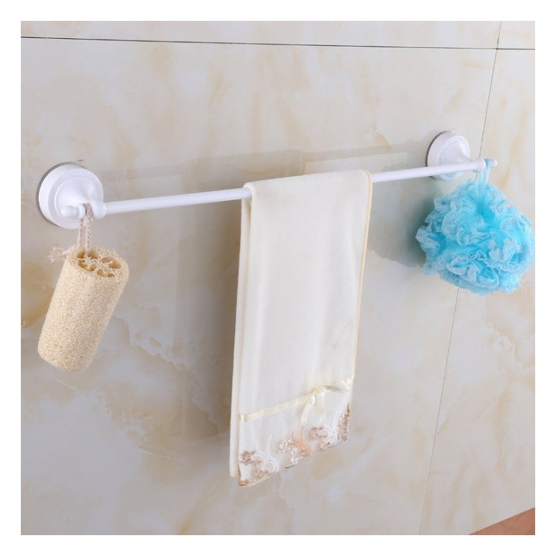 Jumper Kids ราวแขวนผ้า ราวแขวนในห้องน้ำ ราวแขวนอเนกประสงค์ ไม่ต้องเจาะผนัง ขนาด 65 cm.