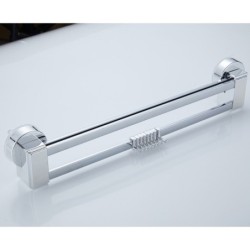 Jumper Kids ราวแขวนผนัง ราวแขวนในห้องน้ำ ราวแขวนอเนกประสงค์ ไม่ต้องเจาะผนัง พร้อมตะกร้า ขนาด 49 cm.