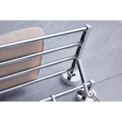 Jumper Kids ราวแขวนผ้า ราวแขวนผ้าในห้องน้ำ ราวแขวนติดผนัง ไม่ต้องเจาะผนัง ขนาด 58 cm.