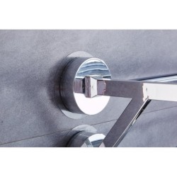 Jumper Kids ราวแขวนผ้า ราวแขวนผ้าในห้องน้ำ ราวแขวนติดผนัง ไม่ต้องเจาะผนัง ขนาด 58 cm.