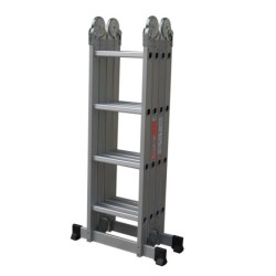 Jumper Kids บันไดอลูมิเนียม พับได้ 12-16-20 ขั้น รุ่นข้อต่อใหญ่พิเศษ รับน้ำหนัก 500 ก.ก.