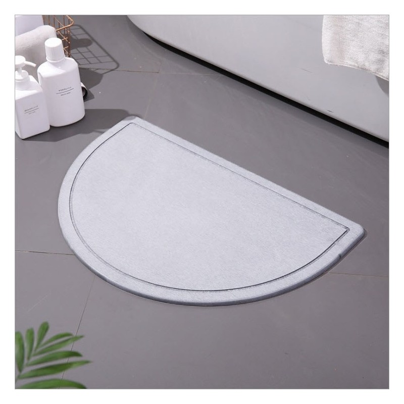 Jumper Kids พรมเช็ดเท้าแร่หิน ขนาด 60 x 39 x 1CM. ผลิตจากแร่หินภูเขาไฟจากญี่ปุ่น  ยับยั้งแบคทีเรีย แถมแผ่นยางกันลืน