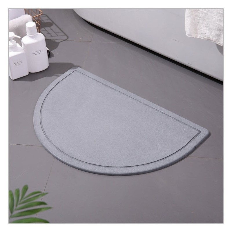 Jumper Kids พรมเช็ดเท้าแร่หิน ขนาด 60 x 39 x 1CM. ผลิตจากแร่หินภูเขาไฟจากญี่ปุ่น  ยับยั้งแบคทีเรีย แถมแผ่นยางกันลืน