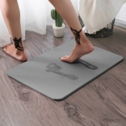 Jumper Kids พรมเช็ดเท้าแร่หิน ขนาด 60 x 39 x 1CM. ผลิตจากแร่หินภูเขาไฟจากญี่ปุ่น  ยับยั้งแบคทีเรีย แถมแผ่นยางกันลืน