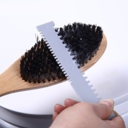 แพค 3 ชิ้น Jumper Kids ที่แขวนไม้กวาด ที่แขวนไม้ถูพื้น แบบติดผนัง ไม่ต้องเจาะผนัง พร้อมที่ทำความสะอาดแปรง