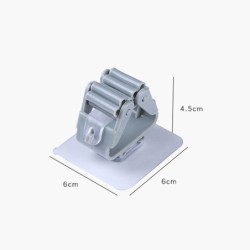 แพค 3 ชิ้น Jumper Kids ที่แขวนไม้กวาด ที่แขวนไม้ถูพื้น แบบติดผนัง ไม่ต้องเจาะผนัง พร้อมที่ทำความสะอาดแปรง
