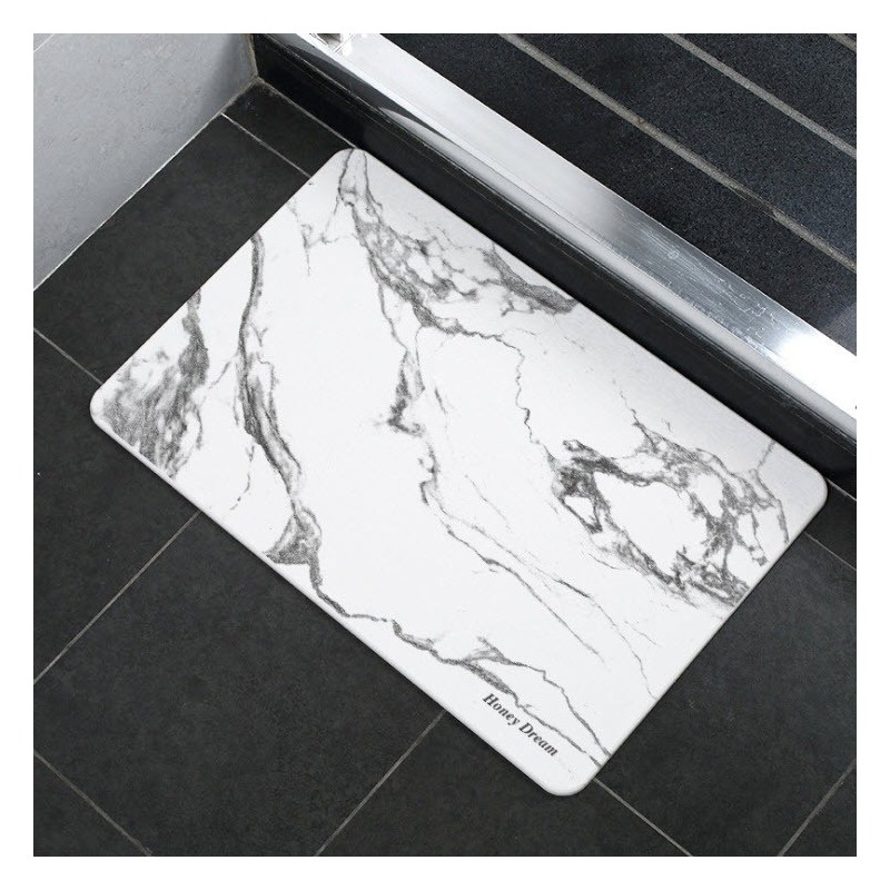 Jumper Kids พรมเช็ดเท้าแร่หิน ขนาด 60 x 39 x 1CM. ผลิตจากแร่หินภูเขาไฟจากญี่ปุ่น  ยับยั้งแบคทีเรีย แถมแผ่นยางกันลืน