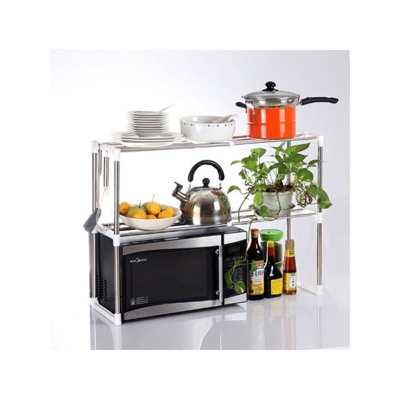 Jumper Kids ชั้นวางของ ชั้นวางเอนกประสงค์ ยืดหดได้ 2 ชั้น