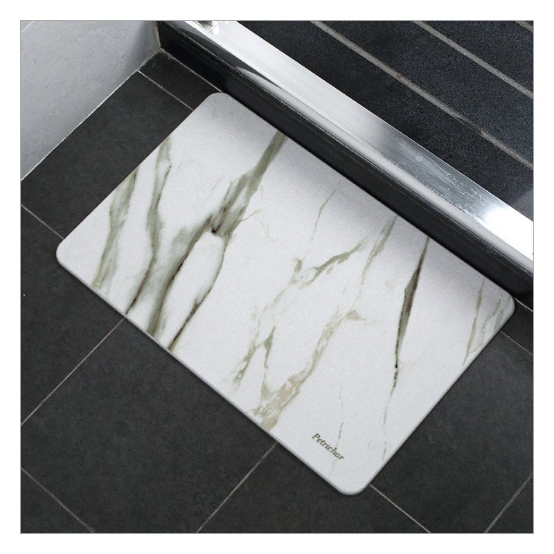 Jumper Kids พรมเช็ดเท้าแร่หิน ขนาด 60 x 39 x 1CM. ผลิตจากแร่หินภูเขาไฟจากญี่ปุ่น  ยับยั้งแบคทีเรีย แถมแผ่นยางกันลืน