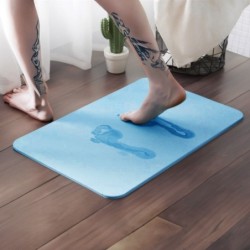 Jumper Kids พรมเช็ดเท้าแร่หิน ขนาด 60 x 39 x 1CM. ผลิตจากแร่หินภูเขาไฟจากญี่ปุ่น  ยับยั้งแบคทีเรีย แถมแผ่นยางกันลืน