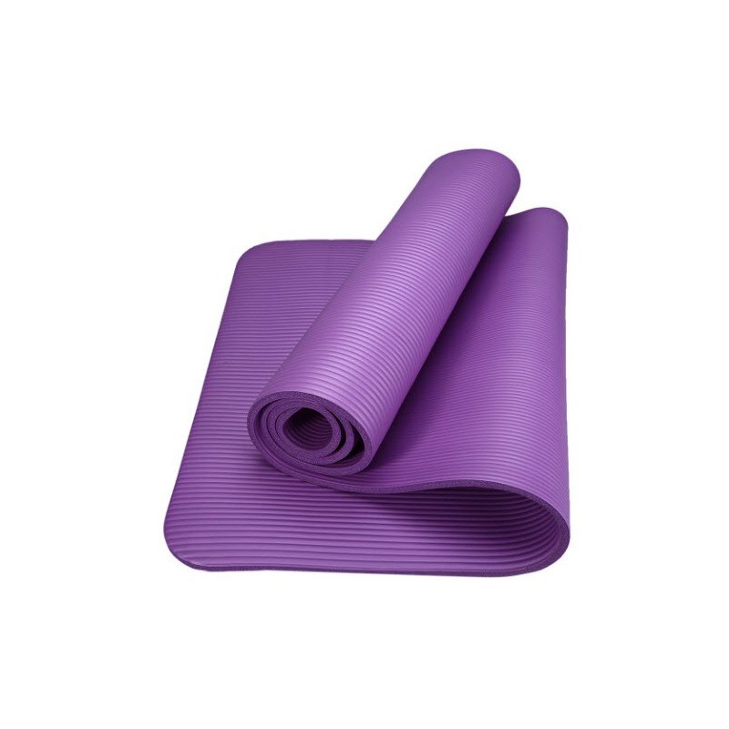 Jumper เสื่อโยคะ หนา 6-10mm. ขนาด Yoga Mat 183x61 cm พร้อมถุงใส่และสายรัด แผ่นรองโยคะ วัสดุ NBR TPE