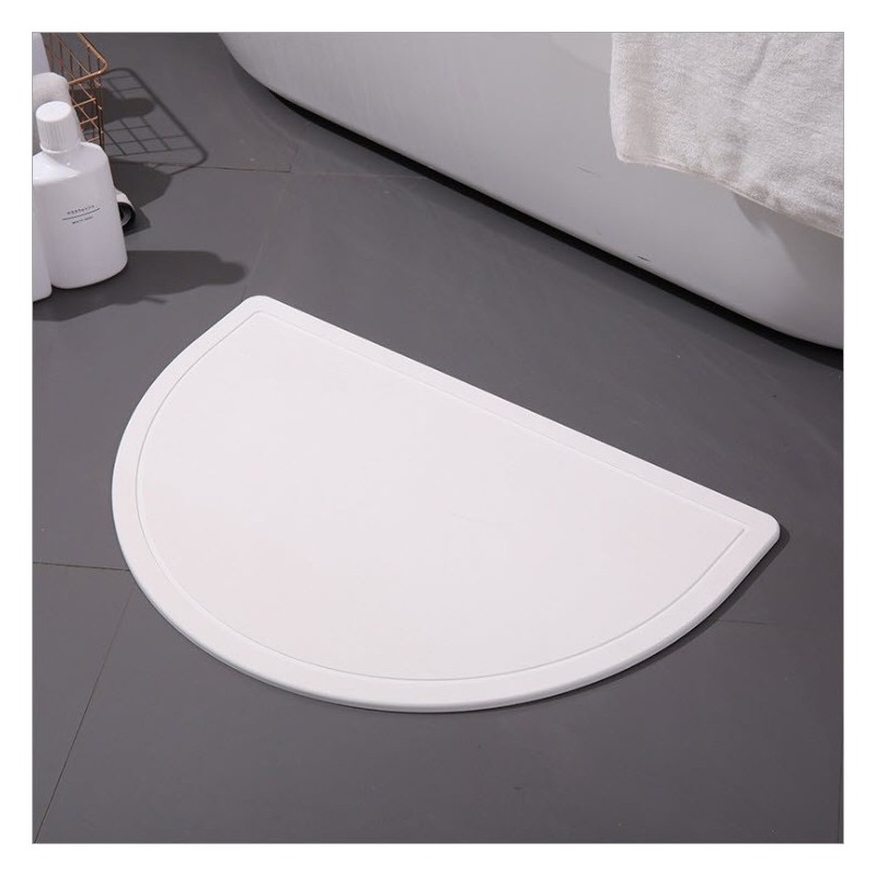 Jumper Kids พรมเช็ดเท้าแร่หิน ขนาด 60 x 39 x 1CM. ผลิตจากแร่หินภูเขาไฟจากญี่ปุ่น  ยับยั้งแบคทีเรีย แถมแผ่นยางกันลืน