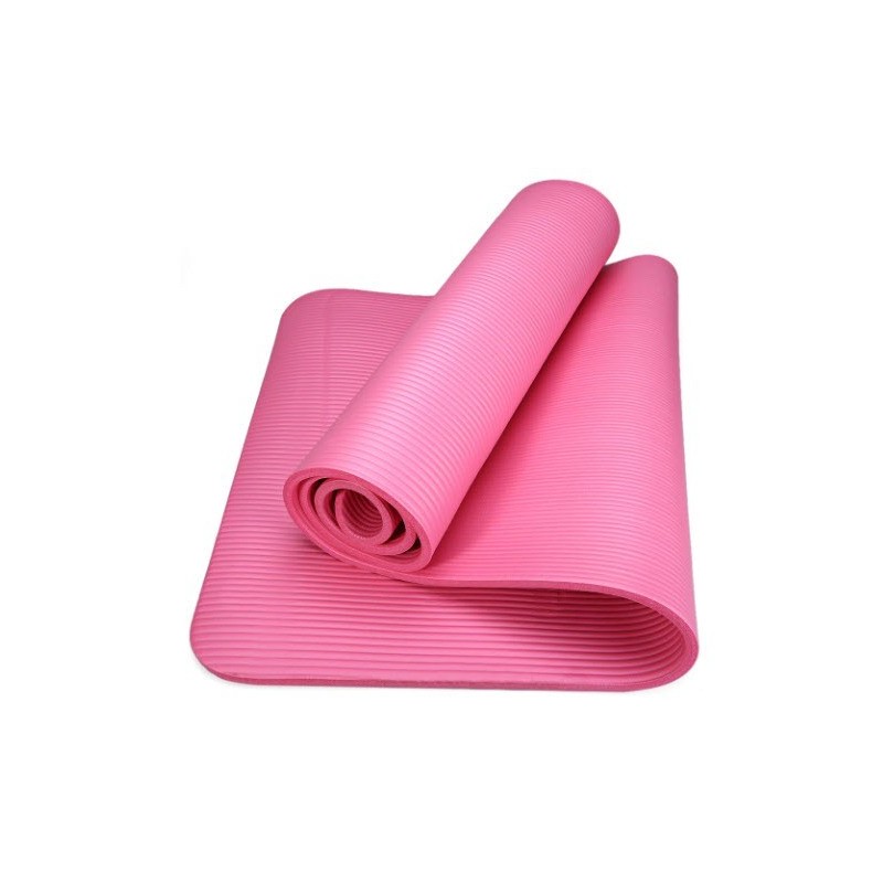 Jumper เสื่อโยคะ หนา 6-10mm. ขนาด Yoga Mat 183x61 cm พร้อมถุงใส่และสายรัด แผ่นรองโยคะ วัสดุ NBR TPE