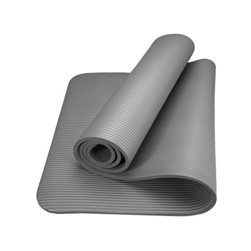 Jumper เสื่อโยคะ หนา 6-10mm. ขนาด Yoga Mat 183x61 cm พร้อมถุงใส่และสายรัด แผ่นรองโยคะ วัสดุ NBR TPE