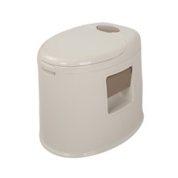 Jumper kids สุขาเคลื่อนที่ สุขาผู้ป่วย  มีที่กันลื่น พร้อมถังและฝาปิด 1 ชุด +ที่ใส่ทิชชู (สีน้ำตาล)