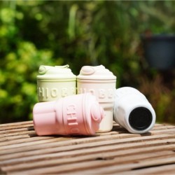 Jumper Kids แก้วสแตนเลส เก็บความเย็น ขนาด 450ml พร้อมฝาทรงใหม่และสายคล้อง ในชุดมีหลอดและยางซิลิโคน