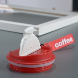 Jumper Kids แก้วเก็บอุณหภูมิ Coffee Cup สแตนเลส เกรด 304 เก็บความเย็น เก็บความร้อน ยกดื่มได้ พร้อมสายรัดข้อมือ