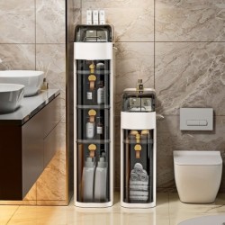 Jumper Kids ชั้นวางของ ตู้เก็บของ ตู้ลิ้นชัก สำหรับที่แคบ มีล้อเลื่อน รับน้ำหนักได้เยอะ แข็งแรงทนทาน รุ่นใหม่ สีขาว