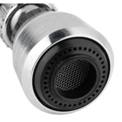 Jumper Kids ตัวแปลงหัวก๊อกน้ำ (หัวหมุนได้ 360°) สีเงิน