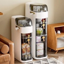 Jumper Kids ชั้นวางของ ตู้เก็บของ ตู้ลิ้นชัก สำหรับที่แคบ มีล้อเลื่อน รับน้ำหนักได้เยอะ แข็งแรงทนทาน รุ่นใหม่ สีขาว