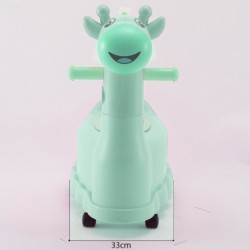 Jumper Kids กระโถนนั่งเด็ก กระโถนยีราฟ  มีล้อเลื่อน 4 ล้อ สำหรับเด็กนั่งขับถ่าย เคลื่อนย้ายได้สะดวก