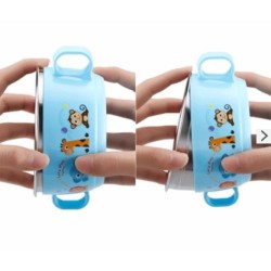 Jumper Kids จานข้าว ชามข้าว รักษาอุณหภูมิ สำหรับเด็ก เหมาะสำหรับเด็กวัย 2 ขวบขึ้นไป