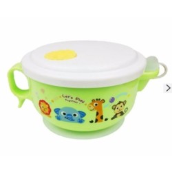 Jumper Kids จานข้าว ชามข้าว รักษาอุณหภูมิ สำหรับเด็ก เหมาะสำหรับเด็กวัย 2 ขวบขึ้นไป