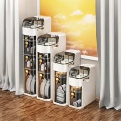 Jumper Kids ชั้นวางของ ตู้เก็บของ ตู้ลิ้นชัก สำหรับที่แคบ มีล้อเลื่อน รับน้ำหนักได้เยอะ แข็งแรงทนทาน รุ่นใหม่ สีขาว