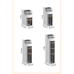 Jumper Kids ชั้นวางของ ตู้เก็บของ ตู้ลิ้นชัก สำหรับที่แคบ มีล้อเลื่อน รับน้ำหนักได้เยอะ แข็งแรงทนทาน รุ่นใหม่ สีขาว