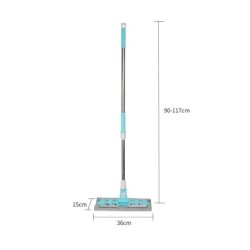 Jumper Kids ไม้ดันฝุ่น หมุนได้ 360 องศา พร้อมผ้าม๊อบไมโครไฟเบอร์ 2 ผืน