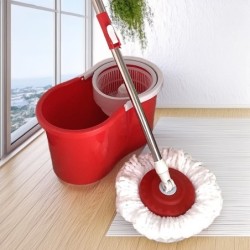 Jumper Kids modern Spin Mop ถังปั่นไม้ม๊อบสแตนเลส ชุดไม้ถูพื้น หมุนได้ 360 องศา ใช้งานง่าย คุณภาพดี