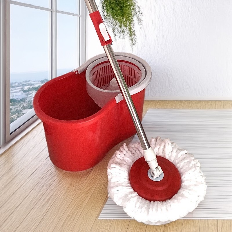 Jumper Kids modern Spin Mop ถังปั่นไม้ม๊อบสแตนเลส ชุดไม้ถูพื้น หมุนได้ 360 องศา ใช้งานง่าย คุณภาพดี