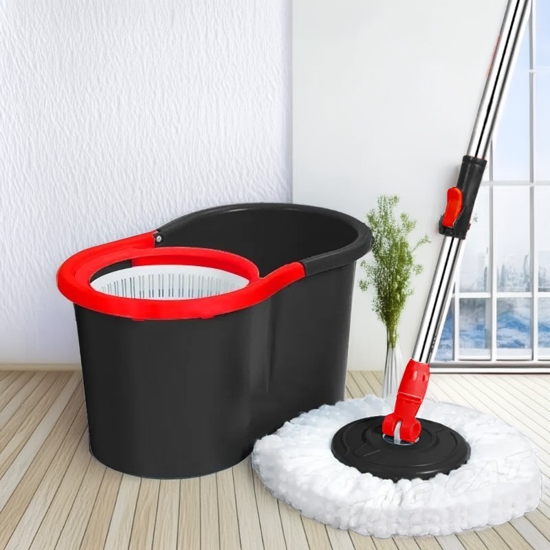 Jumper Kids modern Spin Mop ถังปั่นไม้ม๊อบสแตนเลส ชุดไม้ถูพื้น หมุนได้ 360 องศา ใช้งานง่าย คุณภาพดี