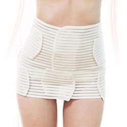 Jumper Kids EQMUMBABY ผ้ารัดหน้าท้องหลังคลอด และ ผ้ารัดกระดูกเชิงกราน (สีขาว)