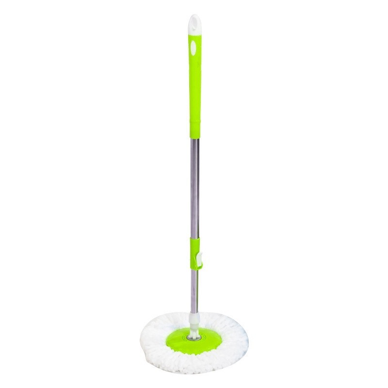 ไม้ถูพื้น หัวพลาสติก JMS พร้อมผ้าไมโครไฟเบอร์ (สีเขียว/สีฟ้า/สีม่วง)