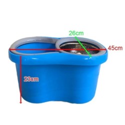 ถังปั่นไม้ม๊อบหัวม๊อบสแตนเลส (ฟ้า/ชมพู/ม่วง) แถมผ้าม๊อบ 2ผืน รุ่น C480(C001-สีเขียว)