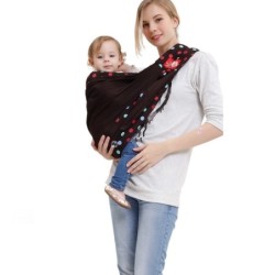 เป้อุ้มเด็ก สำหรับเด็กอายุ 3 เดือน ถึง 24 เดือน(สีแดงลายจุด)