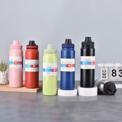 Jumper กระบอกน้ำ กระติกน้ำ สแตนเลส 304 ไม่เป็นสนิม ขนาด 700-800 ml เก็บความเย็นได้นาน ขนาดพอดีมือ