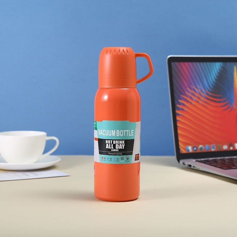 Jumper Kids กระติกเก็บความเย็น สแตนเลส ขนาด 500 ml. กระบอกน้ำเก็บอุณหภูมิ เก็บความเย็น-ร้อนได้ ไม่เป็นสนิม