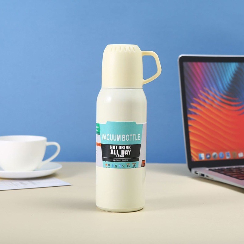 Jumper Kids กระติกเก็บความเย็น สแตนเลส ขนาด 500 ml. กระบอกน้ำเก็บอุณหภูมิ เก็บความเย็น-ร้อนได้ ไม่เป็นสนิม