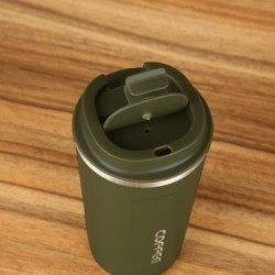 Jumper แก้วสแตนเลส ลาย Coffee เก็บความร้อน และ เก็บความเย็น ถ้วยกาแฟ, ถ้วยเครื่องดื่มเย็น มี 2 ขนาด