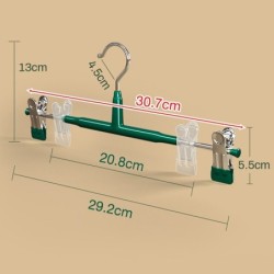 [แพ็ค 10] Jumper Kids ไม้แขวนพร้อมที่หนีบ หนีบผ้า หนีบกางเกง กระโปรง สเเตนเลส เคลือบซิลิโคน