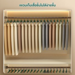 [แพ็ค 10] Jumper Kids ไม้แขวนพร้อมที่หนีบ หนีบผ้า หนีบกางเกง กระโปรง สเเตนเลส เคลือบซิลิโคน