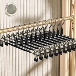 [แพ็ค 10] Jumper Kids ไม้แขวนพร้อมที่หนีบ หนีบผ้า หนีบกางเกง กระโปรง สเเตนเลส เคลือบซิลิโคน