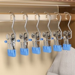 Jumper Kids ไม้แขวนแบบหนีบ ที่หนีบผ้า เก็บเสื้อผ้ากางเกง ไม้แขวนถุงเท้า Clothes Clips 10 ชิ้น